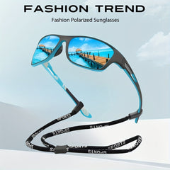 Polarized Sports Sunglasses For Men Driving Cycling Fishing UV Protection