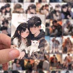 60pcs Couple Graffiti Stickers Waterproof DIY