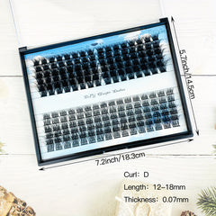 DIY Eyelashes Extension Kit With Lash Bond And Seal Mascara