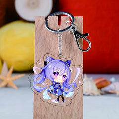 Acrylic 5 49 Cm Games Keychain Anime Toys Two Sided Keyring