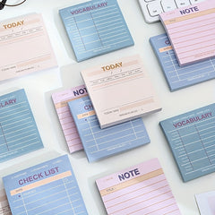 Cute Cartoon Sticker Memo Notebooks