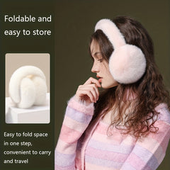 Unisex Foldable Ear Muffs Windproof Skiing Accessory