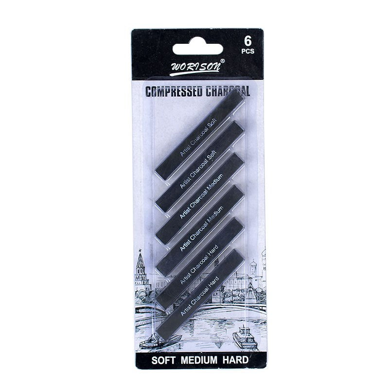 2pcs Sketch Charcoal Pen Drawing Pencil for Painting Sketch Willow Charcoal