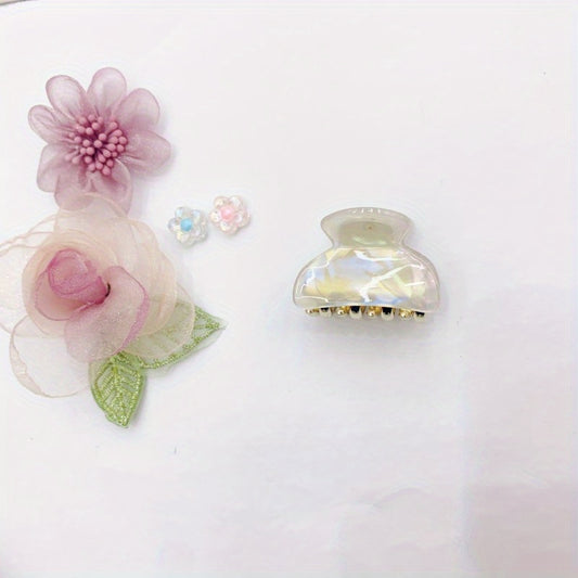 Mini Colorful Hair Claw for Women