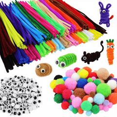 832pcs Pipe Cleaners Craft Set for DIY Activities & Parties