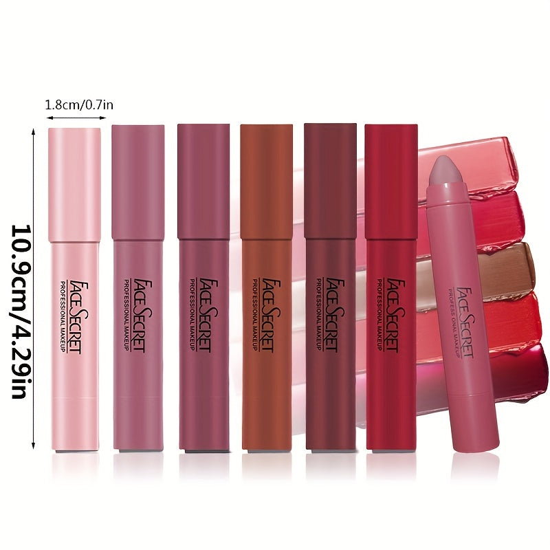 Matte Rotating Lipstick Pen Long Lasting Natural Makeup