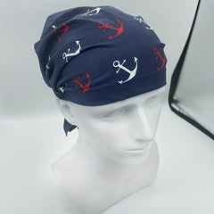 Breathable Pirate Headscarf Hat for Catering Staff