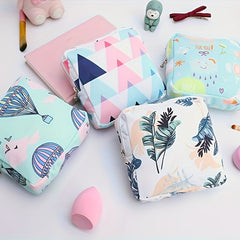 Waterproof Sanitary Napkin Travel Organizer Zipper Bag