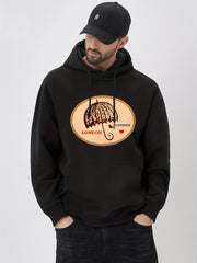 'London' Umbrella Print Hoodie Hoodies For Men