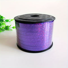 44m Christmas Balloon Ribbon Laser Crimped for Crafts Gift Wrapping