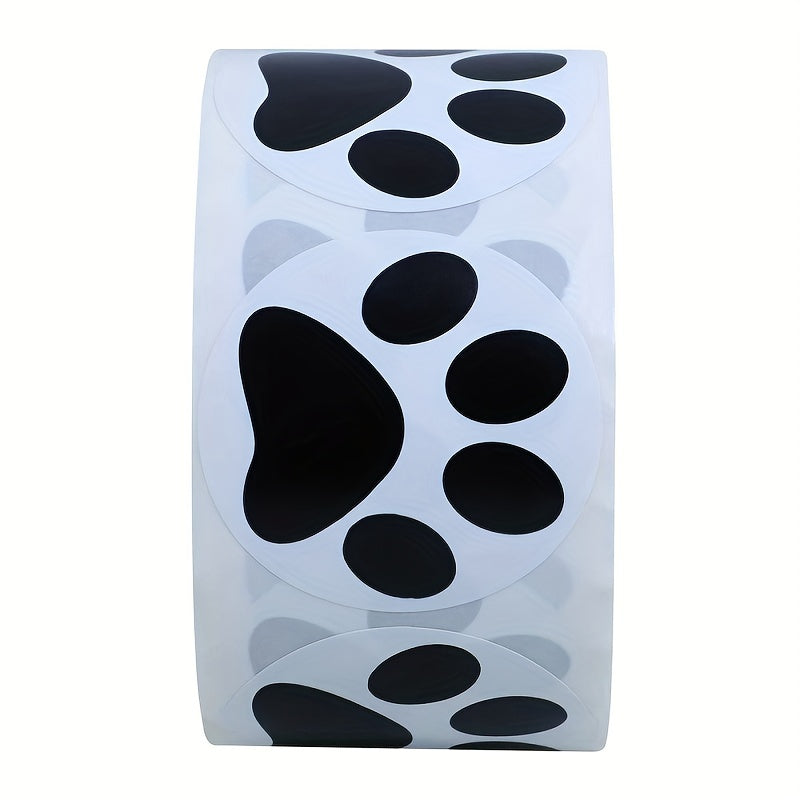 500pcs Explosive Style Roll Pet Object Stickers Self adhesive Labels