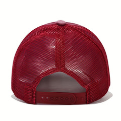 Vintage Distressed Mesh Trucker Cap Adjustable Golf Sun Hat