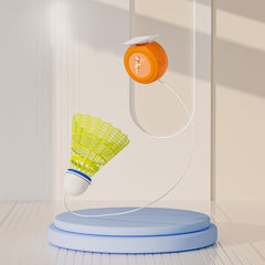 Badminton Rebound Trainer with 6 Balls