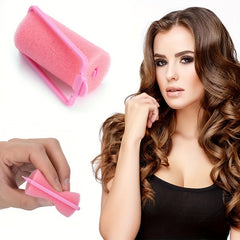 6pcs Large Soft Foam Sponge Hair Rollers for DIY Hair Styling