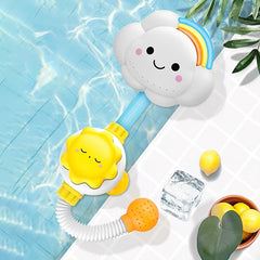 Rainbow Cloud Bath Shower Toy for Kids, Girls, Boys - Birthday Gift