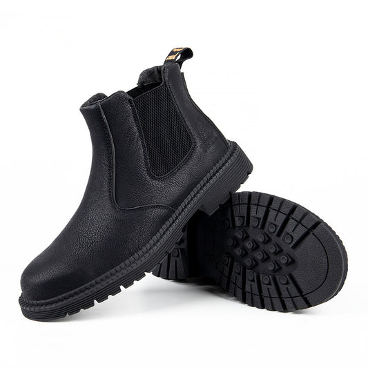 Steel Toe Slip On Work Boots Non Slip Safety Sneakers