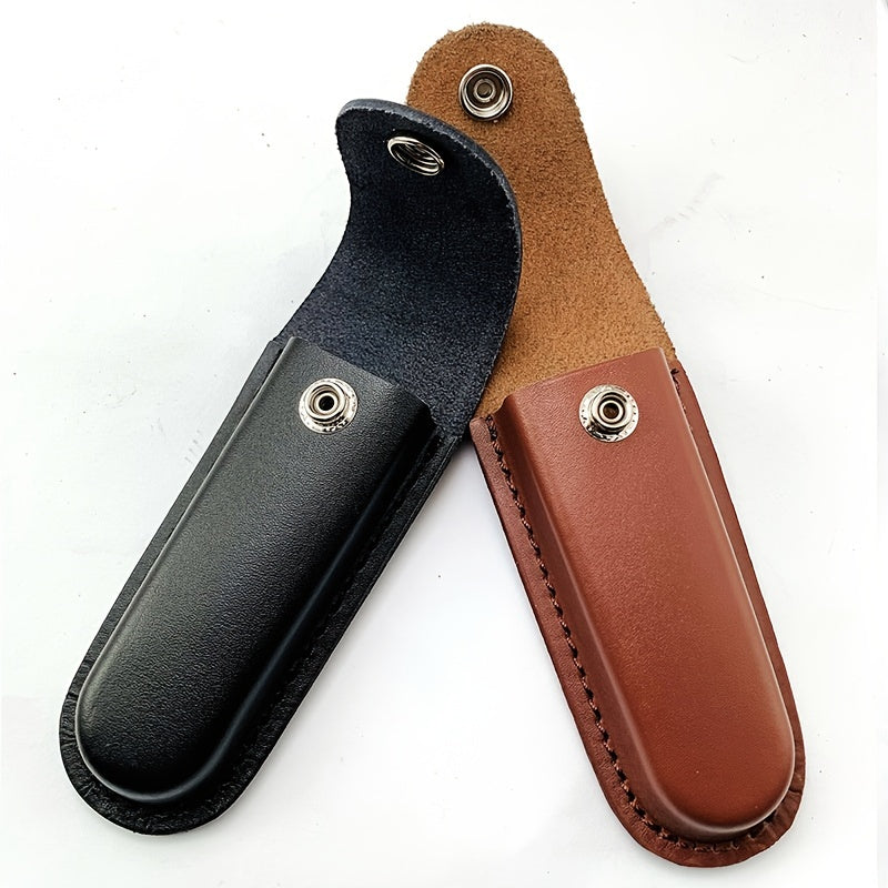 Leather Sheath Holder for Flashlights and Camping Gear