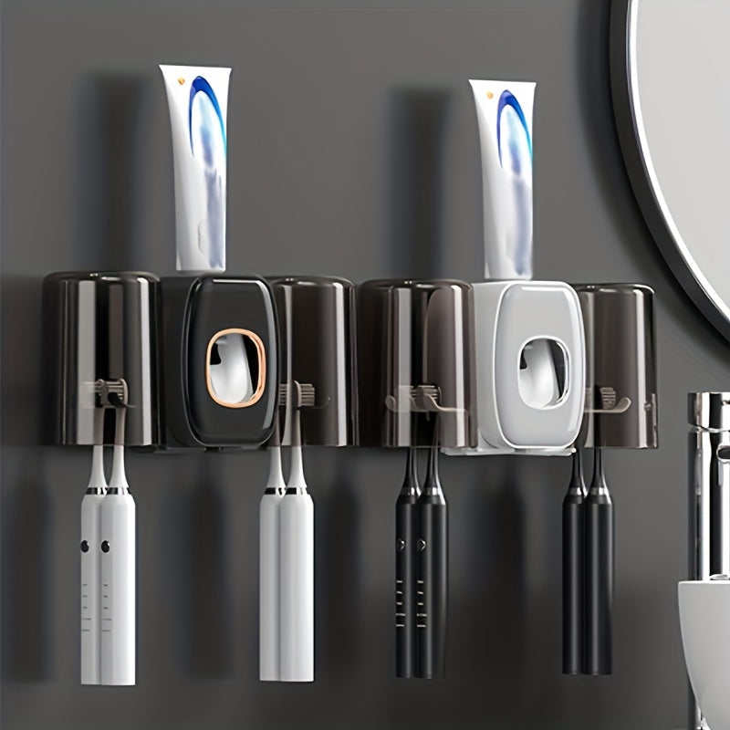 Automatic Toothpaste Squeezer with Cup & Holder