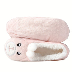 Cartoon Animal Fuzzy Socks Low Cut Floor Socks Women's Stockings