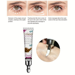 Snail Eye Cream Firming Wrinkle Fade Dark Circles 20ml