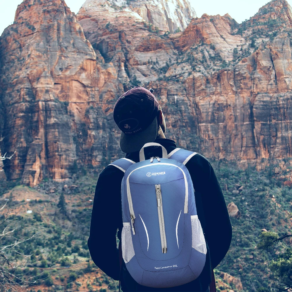 25L Packable Backpack Water Resistant Hiking Daypack
