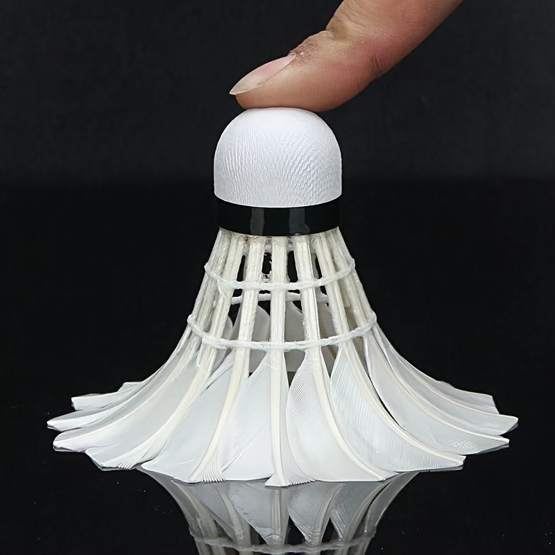 12pcs Feather Badminton Shuttlecocks Indoor Outdoor Competition