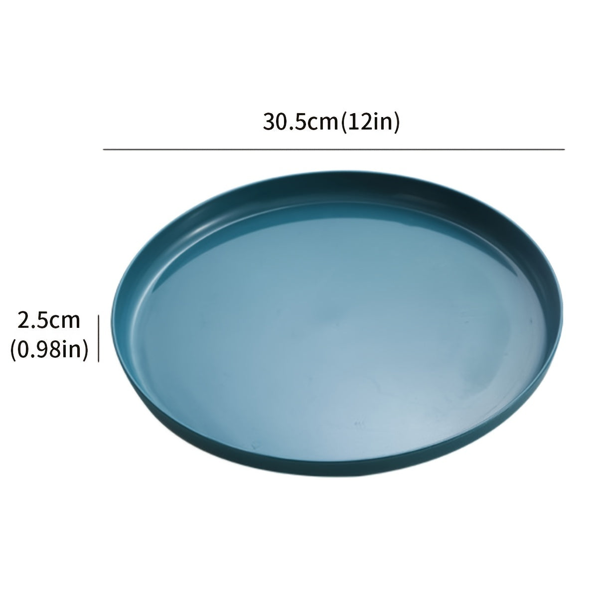 Afternoon Tea Serving Platter Round Large Tray Household Multifunctional Plate