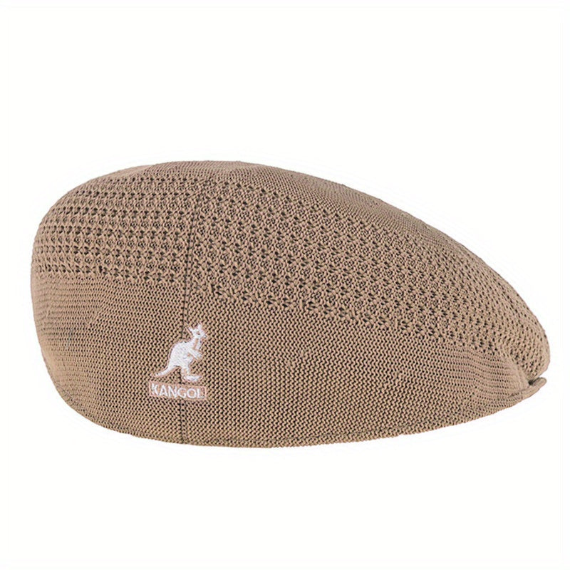 Unisex Knitted Beret Hat Vintage Casual Newsboy Cap