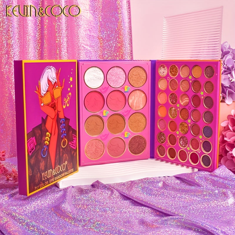 117 Natural Eyeshadow Palette Long lasting Stage Ready Makeup