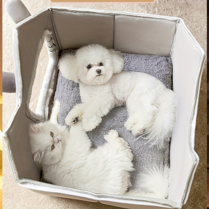 Warm & Comfy Cat Bed - Foldable Design