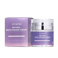 Retinol Face Cream with Hyaluronic Acid - Anti-Aging Wrinkle Reduction