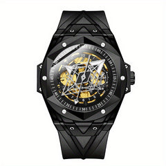 Automatic Mechanical Men's Sports Watch Luminous Hollow