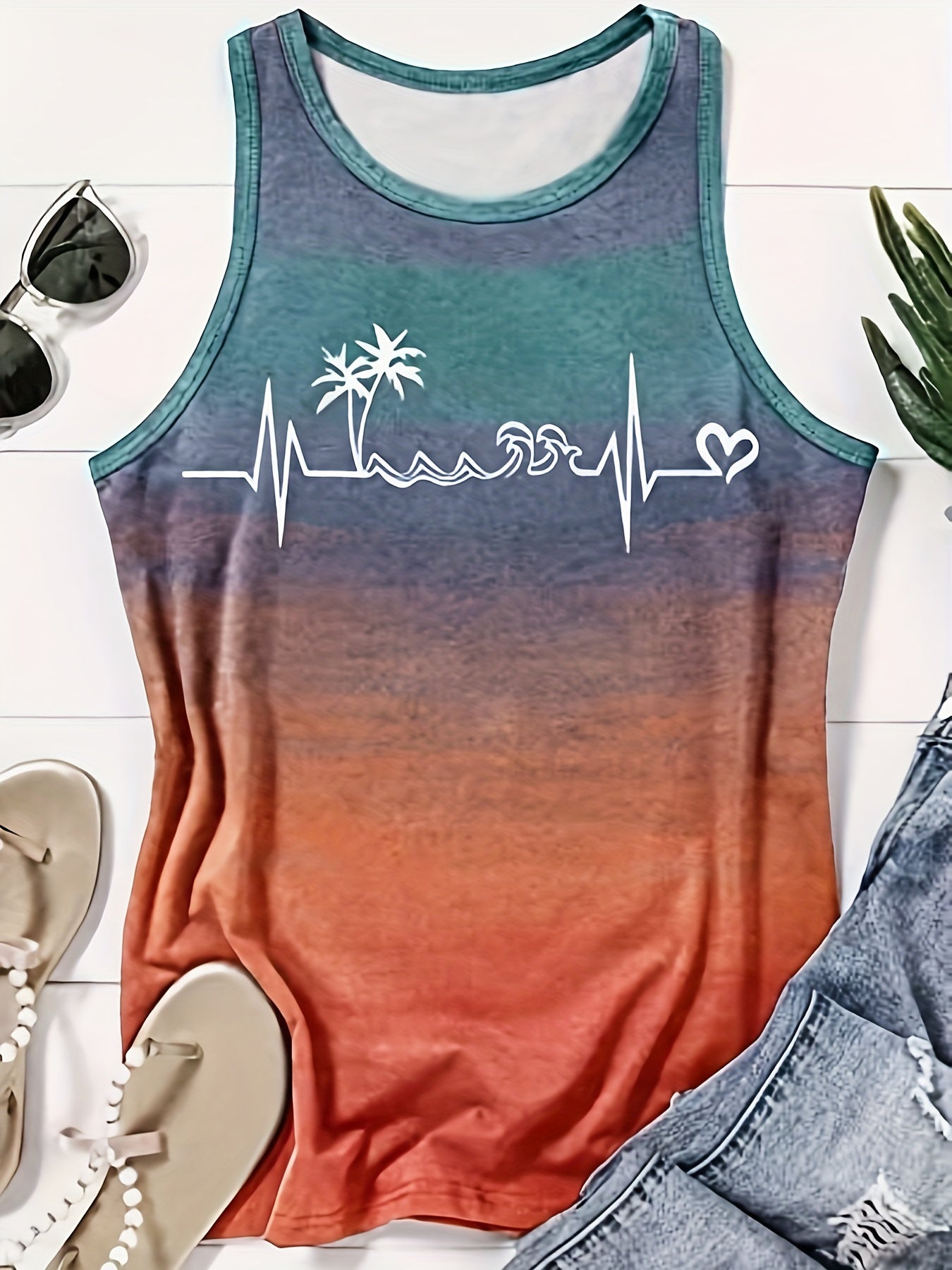 Casual Sleeveless Tank Top for Women