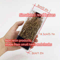 Simulated Long Leaved Vegetation Box with Reed Grass for Sand Table Models
