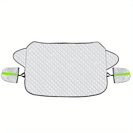 Car Snow Cover Front Windshield Waterproof Magnetic Sunshade Cover