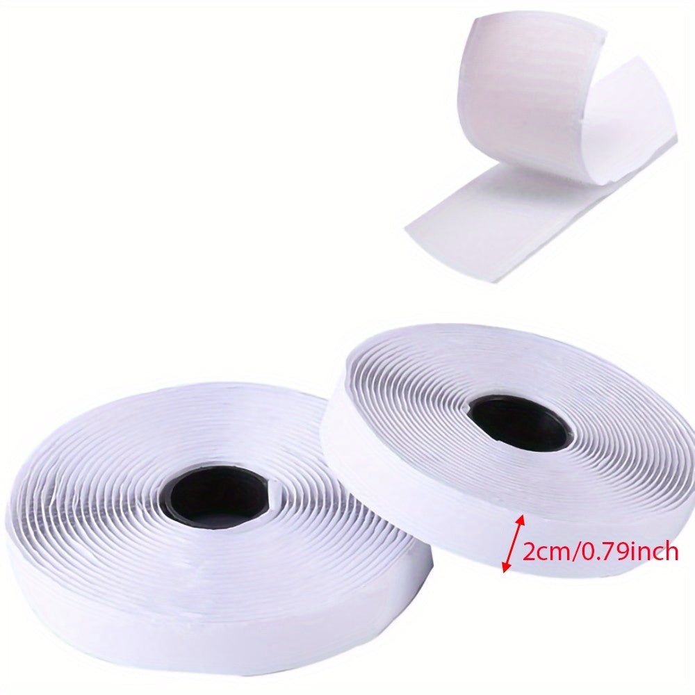 2 Vol. Adhesive Hook and Loop Tape DIY Nylon Sticker Double Sided Fastener