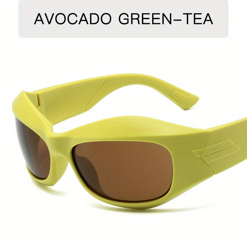 Y2K Candy Sunglasses Wrap Around Glasses UV400