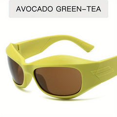 Y2K Candy Sunglasses Wrap Around Glasses UV400
