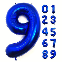 40 Inch Navy Digital 0-9 Large Number Balloon for Party Graduation Anniversary