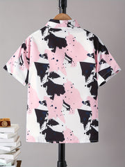Hawaii Graffiti Print Boys Stylish Shirt