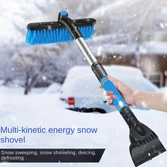 Car Snow Plow Retractable Brush Snow Sweep Snow Scraper