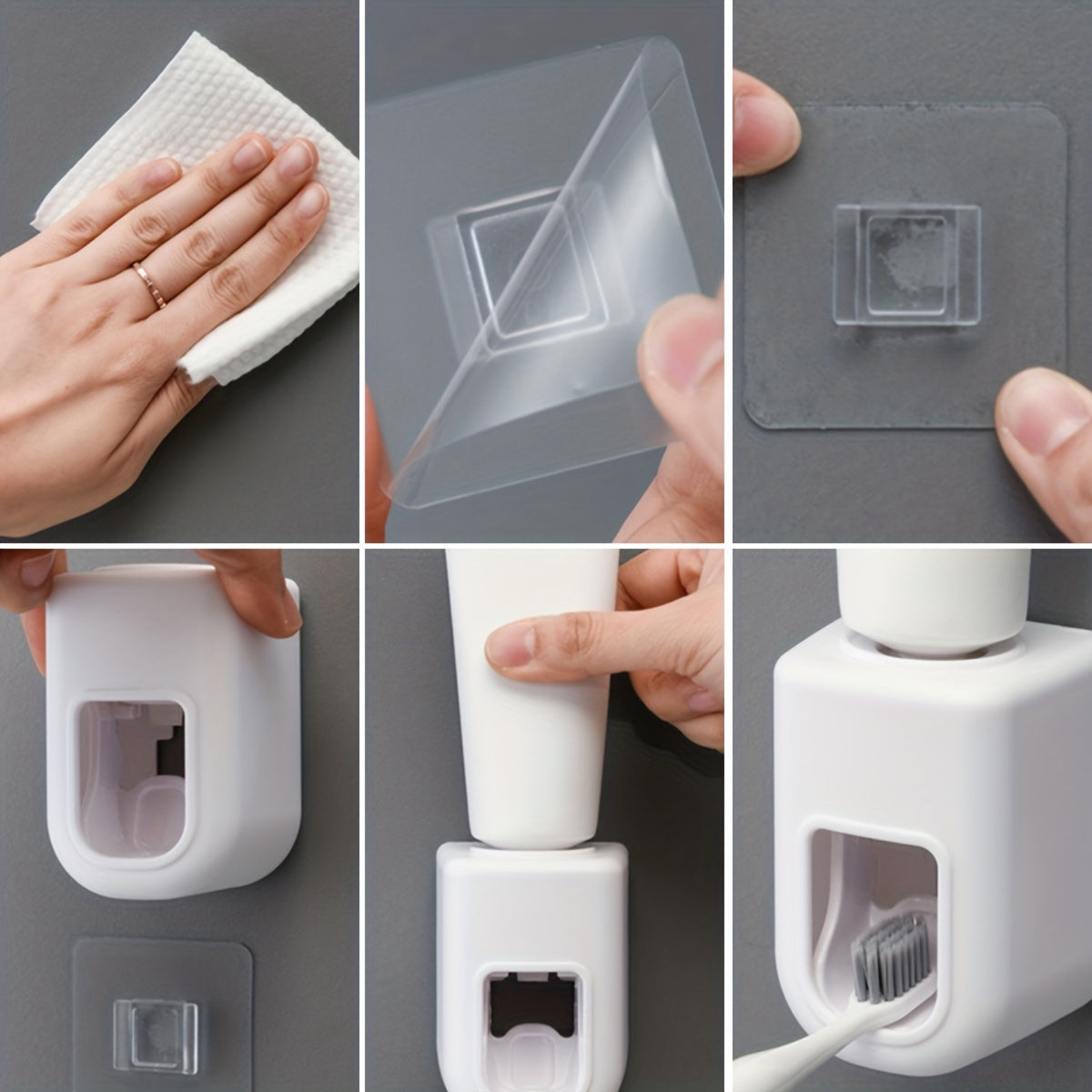 Automatic Toothpaste Squeezer No punch Holder