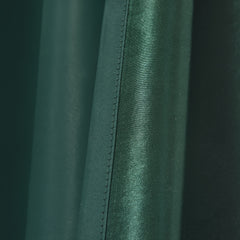 Solid Green Blackout Curtains Thermal Insulated