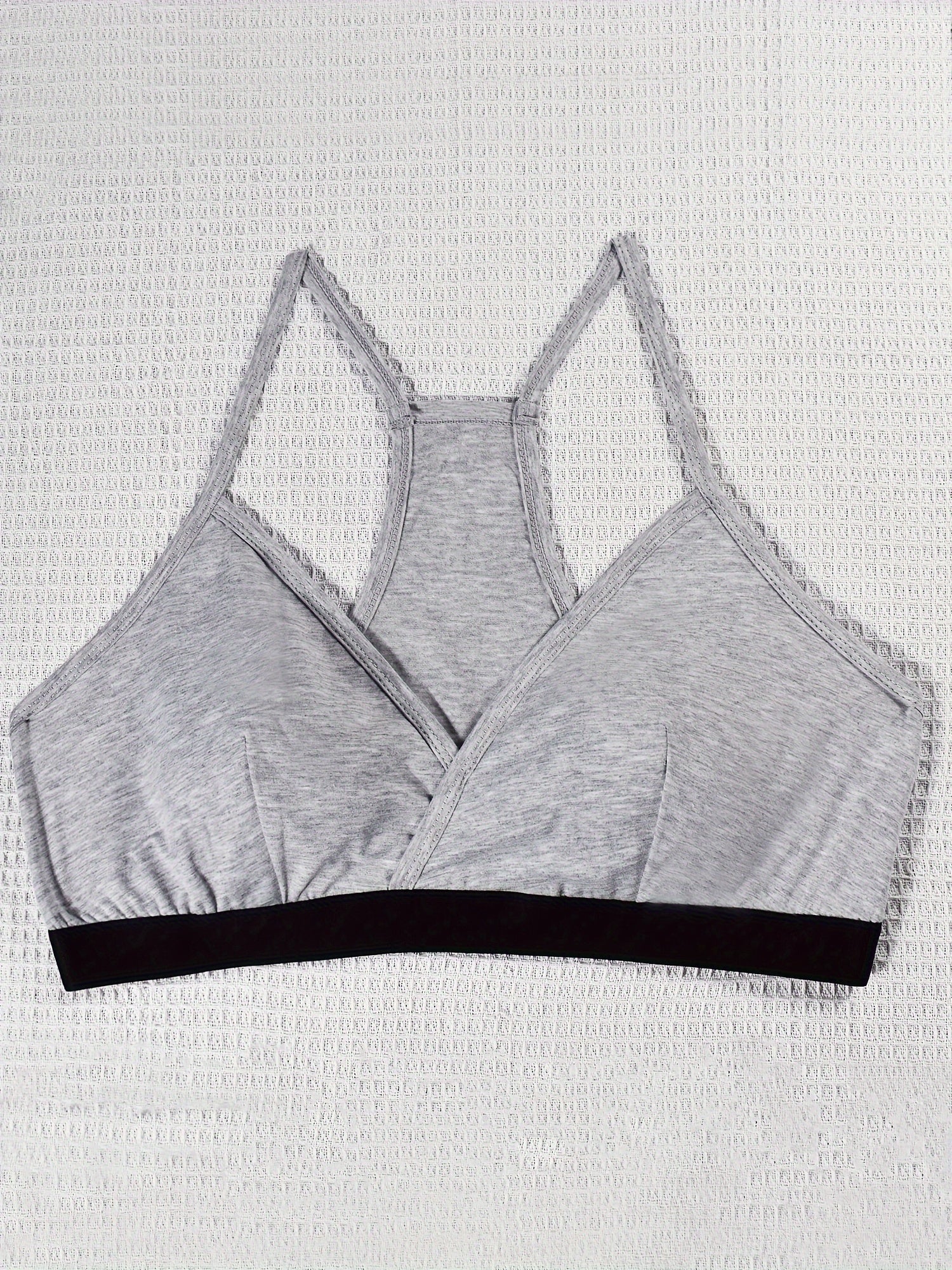 3 Pack Plus Size Sports Bras Set Seamless Racer Back Yoga Bras