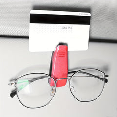 Car Glasses Clip Sun Visor Cover Storage Card Slot Frame Car Glasses Box