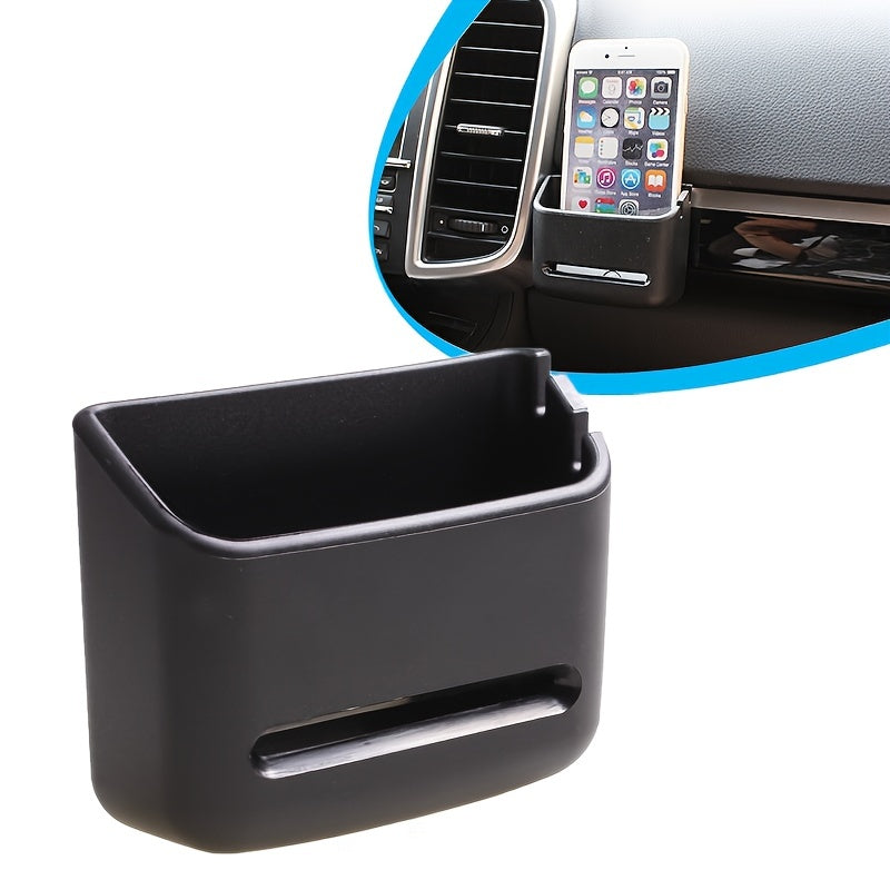Car Phone Holder with Storage Box for More Convenience
