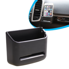 Car Phone Holder with Storage Box for More Convenience