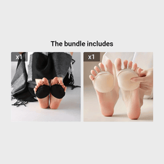 Women's 4D Forefoot Cushion Non Slip High Heel Shoe Socks for Maximum Comfort