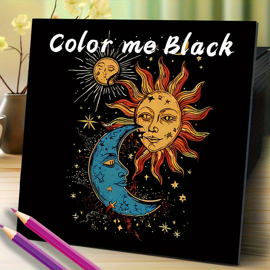 20 Page Thickened Paper Coloring Book for Festive Parties