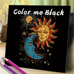 20 Page Thickened Paper Coloring Book for Festive Parties